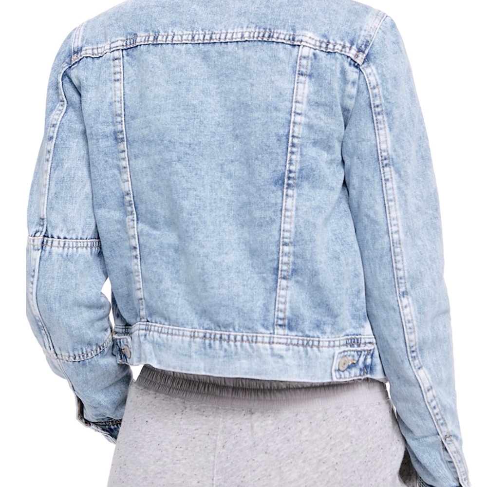 Free People Rumors Denim Jean Jacket - Picture 2 of 9